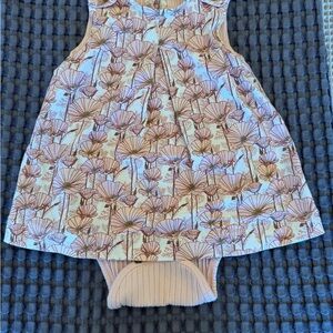 Kate Quinn Floral One Piece Diaper Cover - Pink and Cream